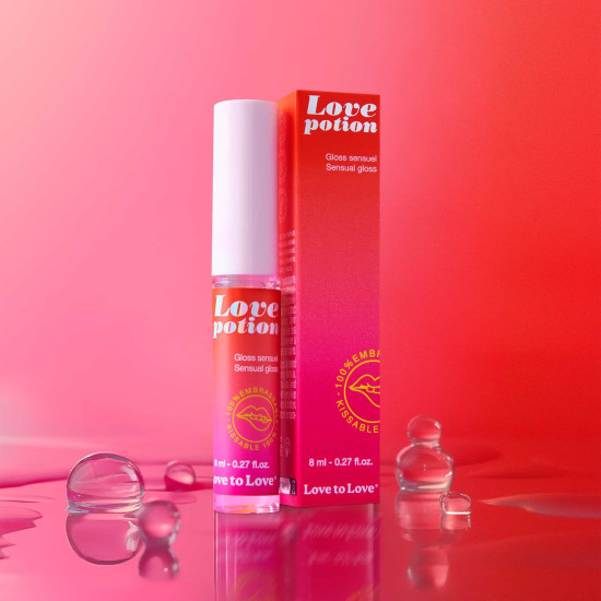 Возбуждающий блеск для губ Love To Love Love Potion - Gloss Sensuel, 8 ml