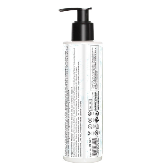 Лосьон для массажа ног и ступней с мятным ароматом Sensuva ELXYR Massage Lotion Peppermint, 236 ml