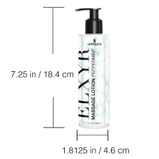 Лосьйон для масажу ніг і стоп із м'ятним ароматом Sensuva ELXYR Massage Lotion Peppermint, 236 ml