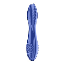 Двосторонній скляний ділдо Satisfyer Dazzling Crystal 2 Blue