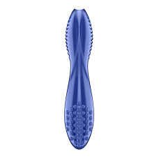 Двосторонній скляний ділдо Satisfyer Dazzling Crystal 2 Blue