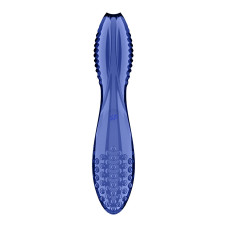 Двосторонній скляний ділдо Satisfyer Dazzling Crystal 2 Blue