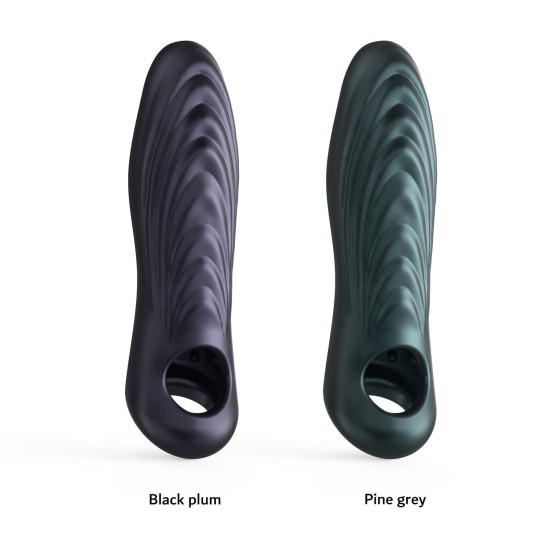 Насадка на член, фиолетовая Manwan Ryzer Max - Black Plum