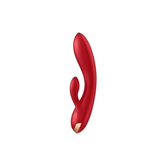 Вибратор-кролик, красный Satisfyer Double Flex Red