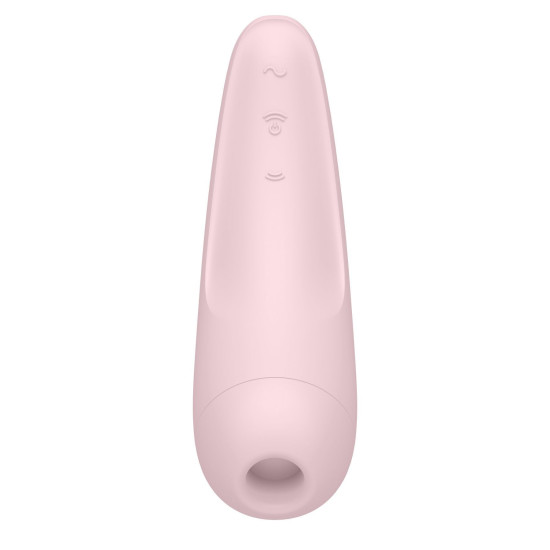 Вакуумный клиторальный стимулятор Satisfyer Curvy 2+ Pink (мятая упаковка!!!)