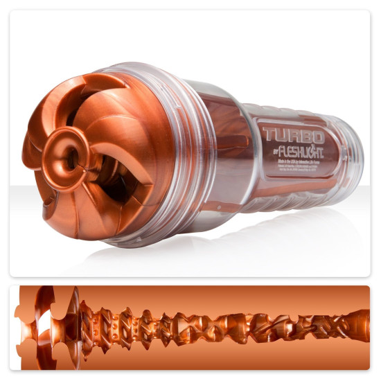 Мастурбатор-імітатор мінету Fleshlight Turbo Thrust Copper
