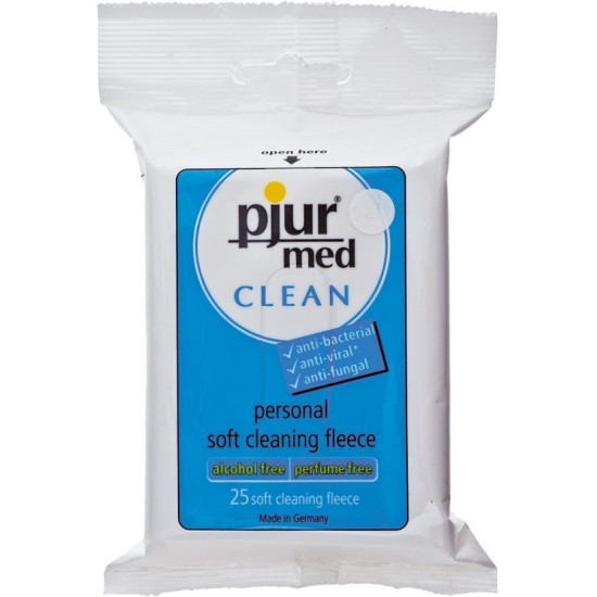 Вологі серветки Pjur Med Clean, 25 штук