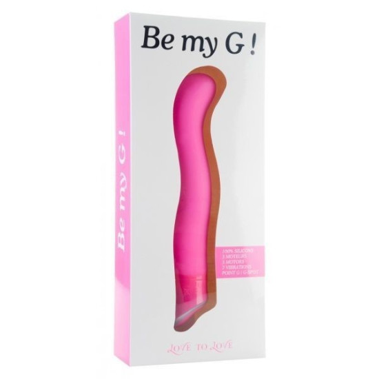 Вибратор розового цвета Love To Love Be My G Pink