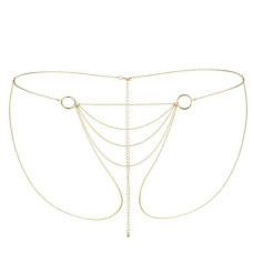 Украшение для тела - цепочка-трусики, золотая Bijoux Indiscrets Magnifique Bikini Chain Gold