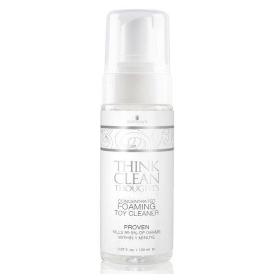 Концентрована пінка для чищення секс-іграшок Sensuva Think Clean Thoughts Foaming, 150 ml