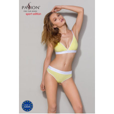 Спортивные трусики-стринги, жёлтые Passion PS007 Panties Yellow, S