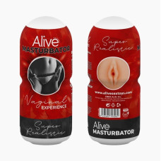 Недорогий мастурбатор-вагіна Alive Vaginal Experience Red