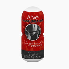 Недорогий мастурбатор-вагіна Alive Vaginal Experience Red
