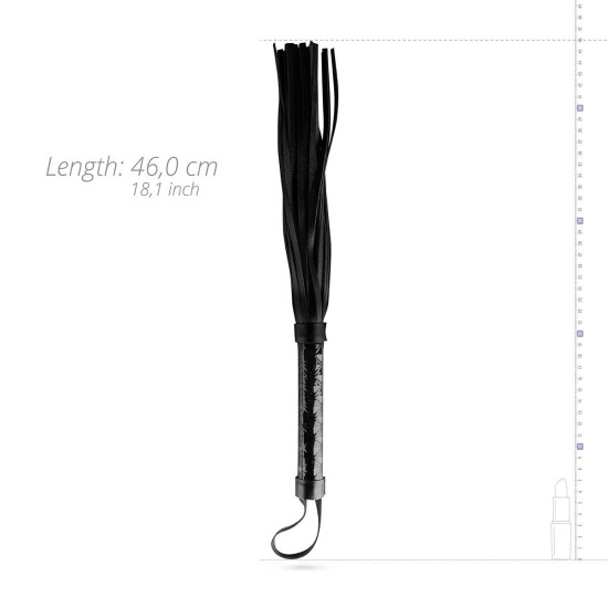 Флоггер из экокожи, черный Whipped Beat It Flogger Black