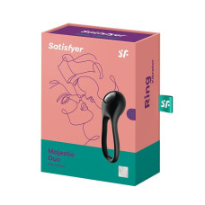 Ерекційне кільце з вібрацією для члена і мошонки Satisfyer Majestic Duo