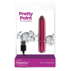 Вібропуля, рожева PowerBullet Pretty Point Rechargeable Pink