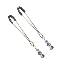 Зажимы для сосков, синие Art of Sex Nipple Clamps Lovely Blue