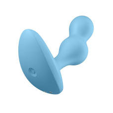 Водостойкий массажер простаты с управлением со смартфона, светло-голубой Satisfyer Deep Diver Light Blue