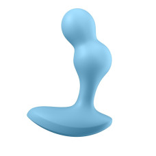 Водостойкий массажер простаты с управлением со смартфона, светло-голубой Satisfyer Deep Diver Light Blue