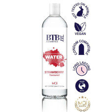 Лубрикант с клубничным ароматом на водной основе BTB Flavored Strawberry, 250 ml