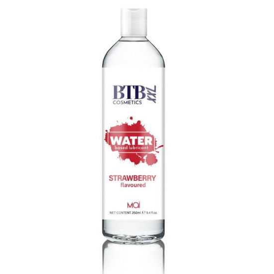 Лубрикант с клубничным ароматом на водной основе BTB Flavored Strawberry, 250 ml