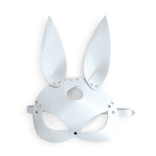 Шкіряна маска зайця, біла Art of Sex Bunny Mask White