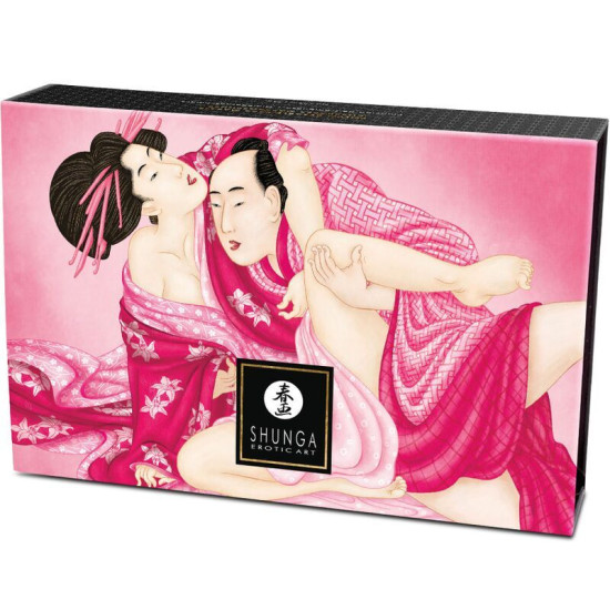 Пудра для оральних пестощів з малиновим смаком Shunga Body Powder - Raspberry feeling, 75 g