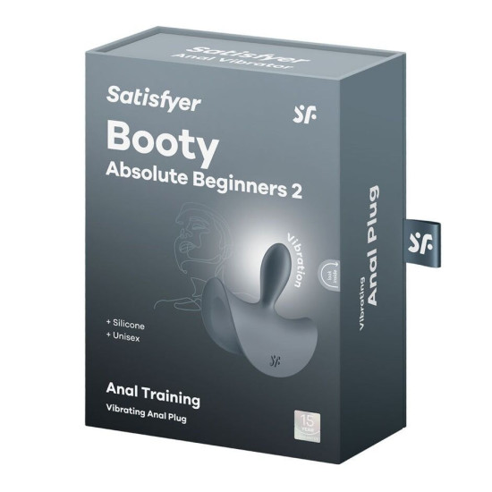 Анальна вібропробка для початківців, ввідна частина 3,5 см Satisfyer Booty Absolute Beginners 2