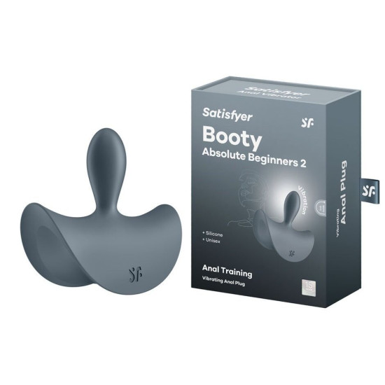 Анальна вібропробка для початківців, ввідна частина 3,5 см Satisfyer Booty Absolute Beginners 2