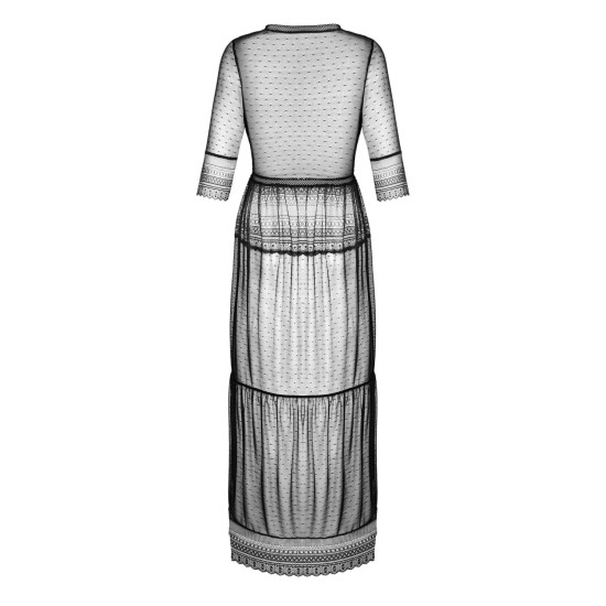 Пеньюар Obsessive Estiqua Peignoir, XL/2XL