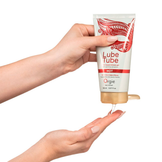 Розігріваючий лубрикант на водній основі Orgie Lube Tube Hot, 150 ml