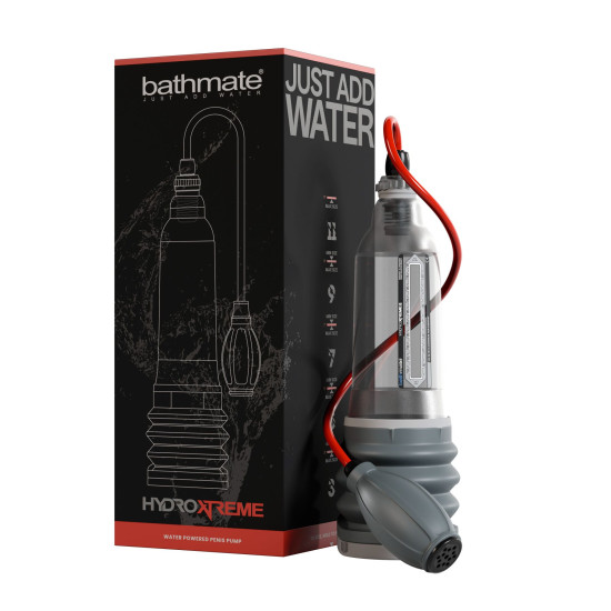 Гідропомпа для члена довжиною від 15 до 20 см, діаметр до 5.5 см Bathmate HydroXtreme 8