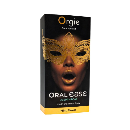 Спрей для глибокого мінета, м'ятний, без анестетиків Orgie Oral Ease Deepthroat, 15 ml