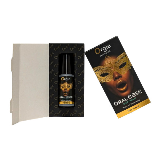 Спрей для глибокого мінета, м'ятний, без анестетиків Orgie Oral Ease Deepthroat, 15 ml