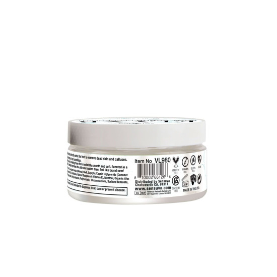 Скраб для ніг із м'ятним ароматом Sensuva ELXYR Foot Scrub Peppermint, 236 ml