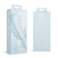 Вибратор с тройной стимуляцией из мягкого силикона, голубой Good Vibes Only Sage Triple Stimulation Vibe Soft Silicone Blue