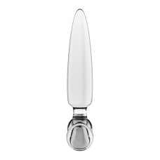 Тристоронній скляний ділдо Satisfyer Triple Crystal 1 Transparent