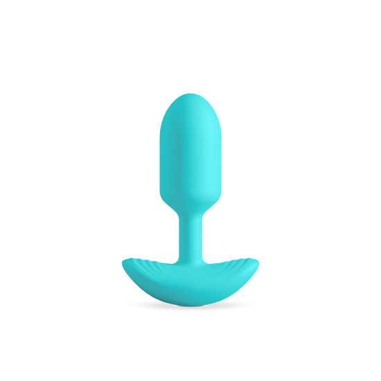 Анальная пробка с вибрацией, бирюзовая NS Novelties INYA - Pulse - Teal