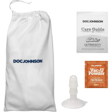 Кончающий фаллоимитатор, длина 24.1 см Doc Johnson The Realistic Cock ULTRASKYN - Squirting 9,5 Inch Chocolate