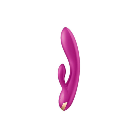 Вібратор-кролик, фіолетовий Satisfyer Double Flex Violet