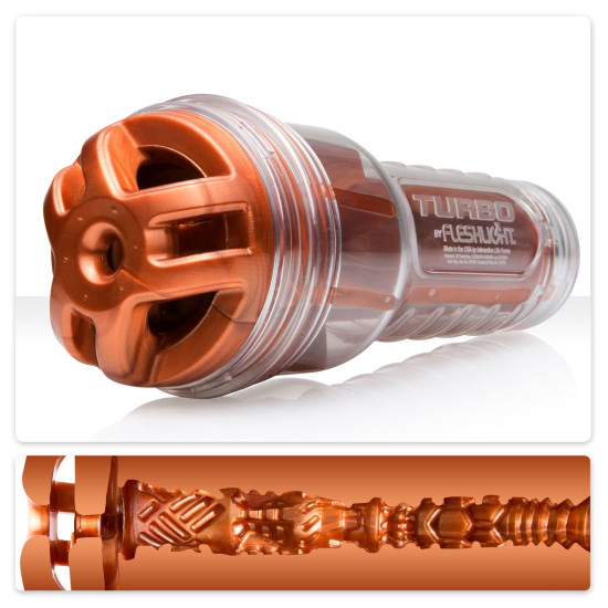 Мастурбатор-імітатор мінета Fleshlight Turbo Ignition Copper