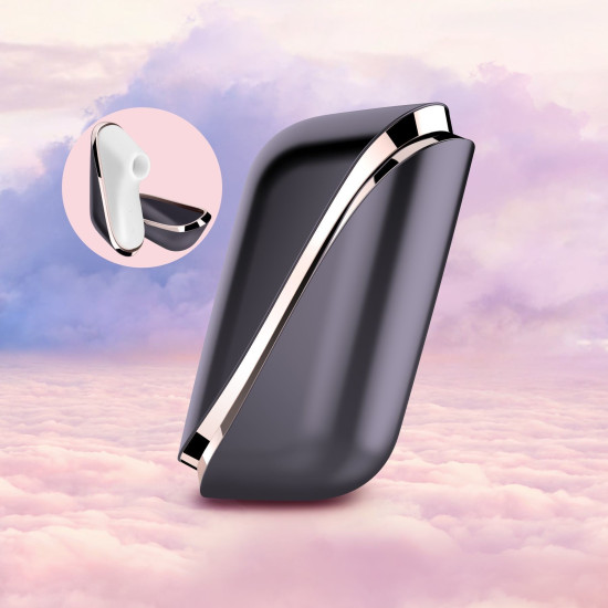 Вакуумний кліторальний стимулятор з корпусом-чохлом на магнітах Satisfyer Traveler
