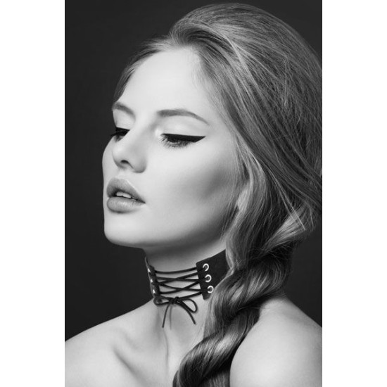 Чокер со шнуровкой из экокожи Bijoux Pour Toi Lacet
