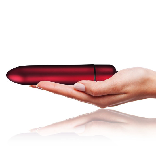 Вібратор довжиною 16 см кольору червоного зачарування Rocks Off RO-160mm 10 Rouge Allure
