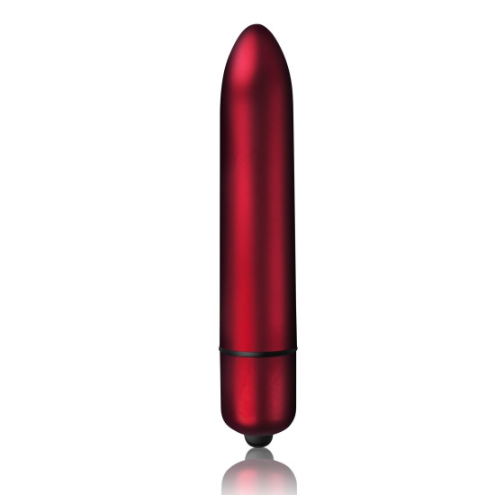 Вібратор довжиною 16 см кольору червоного зачарування Rocks Off RO-160mm 10 Rouge Allure