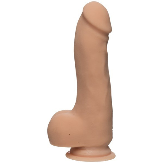 Фалоімітатор із мошонкою, довжина 19 см, діаметр 5,1 см - Doc Johnson The D Master D 7.5 Inch With Balls