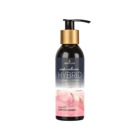Оральний лубрикант зі смаком солодкої вати Sensuva Hybrid Cotton Candy, 125 ml