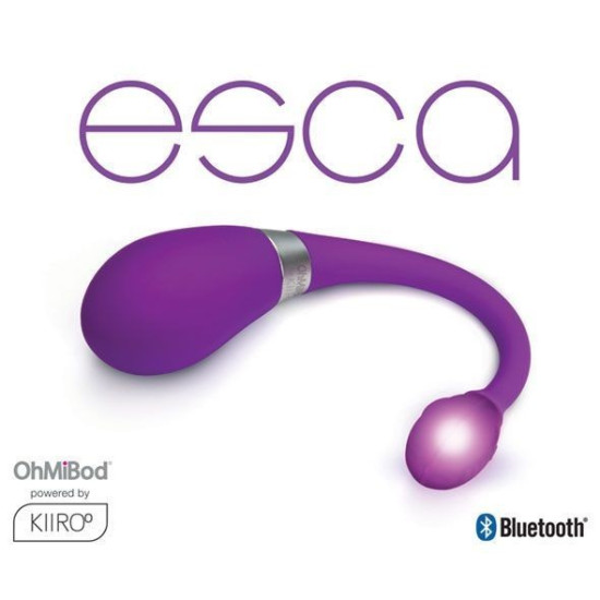 Виброяйцо интерактивное, подходящее для веб-кама Ohmibod Esca2 for Kiiroo