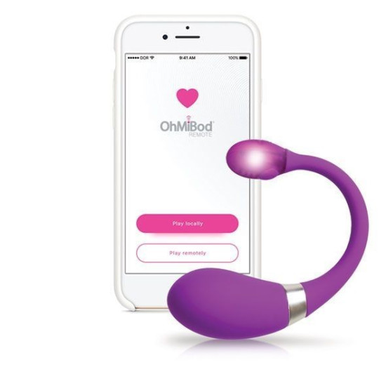 Виброяйцо интерактивное, подходящее для веб-кама Ohmibod Esca2 for Kiiroo