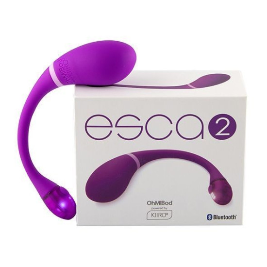 Виброяйцо интерактивное, подходящее для веб-кама Ohmibod Esca2 for Kiiroo